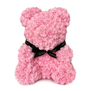 Pink Teddy Bear With Bow